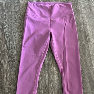 Lululemon Wunder train high rise crop 23”
